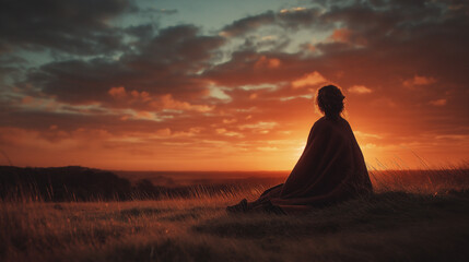 The sun sets  every day around  the world 