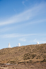 Observatorio Del Teide at Instituto De Astrofisica De Canarias Under Clear Blue Sky