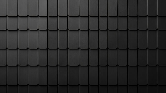 Dark gray roof shingles texture pattern background
