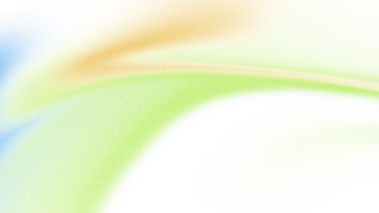 Teal green orange blue gradient grainy abstract shape with noise texture, transparent background poster banner wallpaper cover design