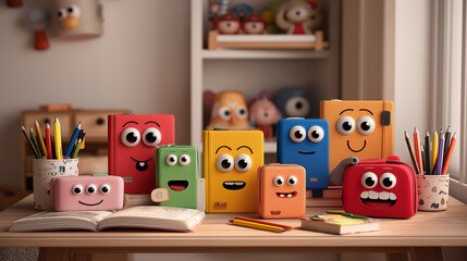 children room with toys