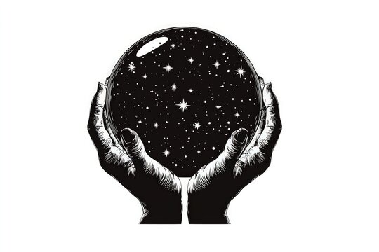 Hands holding a crystal ball with stars (1)