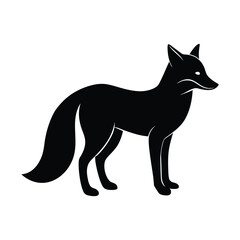 vector illustration of a fox