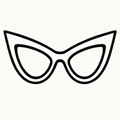 sunglasses isolated on white background