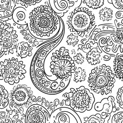 Soft cotton candy clouds in blue pastel sky high resolution picture