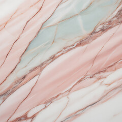 Elegant Coral and Mint Green Marble Background