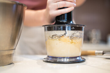 making a shortcrust pastry for a tart