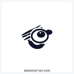 Breakfast Set Icon