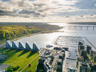 Aerial View The Wave And