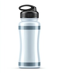 Modern Hydration: A sleek and contemporary water bottle, meticulously designed to keep you refreshed, a visual testament to the blend of function and style.
