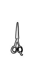 set of scissors illustration