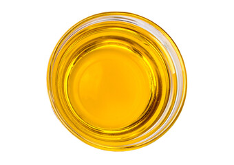 Olive oil on a white background isolated