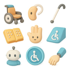 Accessibility Icons: Inclusion & Disability Awareness