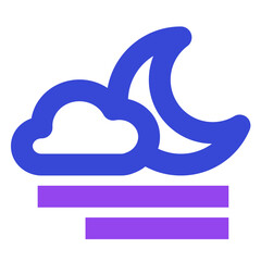 weather twotone icon set