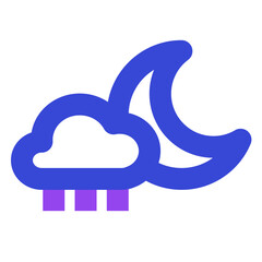 weather twotone icon set