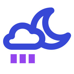 weather twotone icon set
