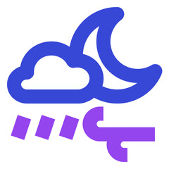 weather twotone icon set