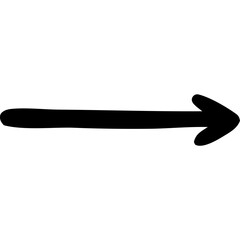 Hand Drawn Arrow, Doodle Style