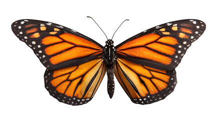 Fototapeta premium butterfly on white background