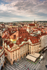 Fototapeta premium Prague Old Town in the city centre of Czechia Czech Republic Europe