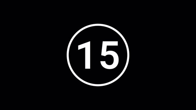 Minimalist graphic icon of the number twenty in a white circle on a solid black background. A simple, modern, and clean numerical symbol.