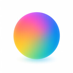 abstract colorful sphere