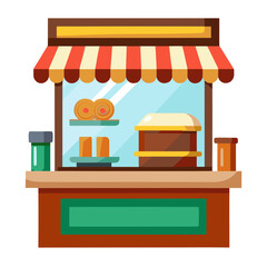 illustration of a store