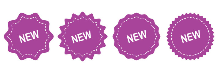 Stickers for New Arrival shop product tags. New icons vector. Set of new arrival tag icon set. eps 10