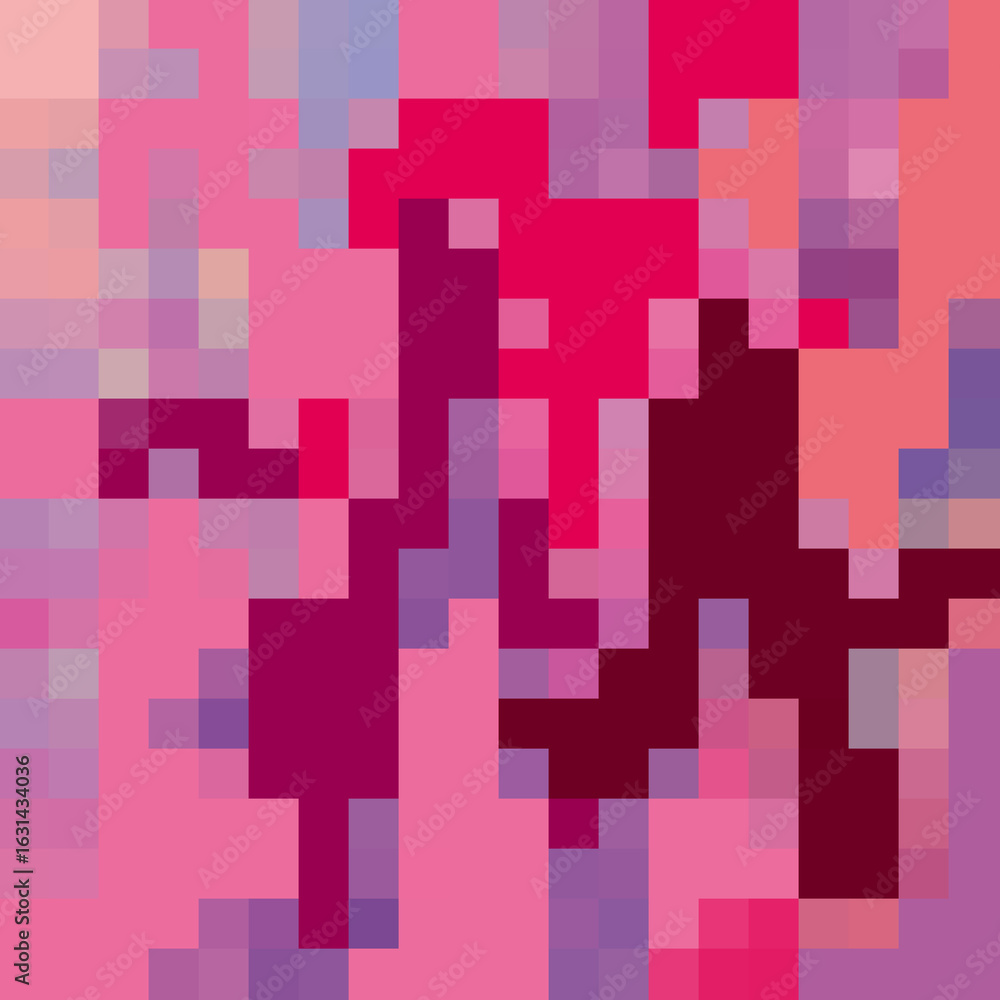 Poster abstract background with squares