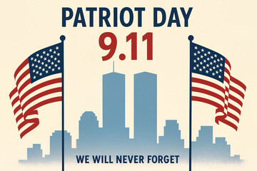 Patriot Day 9 11 Commemorative Illustration Description