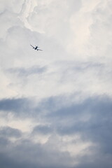夏空と飛行機