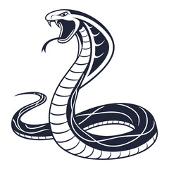 snake vector illustration on a white background 