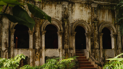 Stunning Ancient temple at the Monk's trail in Chiang Mai, Thailand 