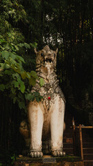 Stunning Ancient temple at the Monk's trail in Chiang Mai, Thailand 