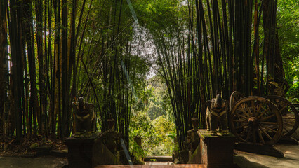 Stunning Ancient temple at the Monk's trail in Chiang Mai, Thailand 