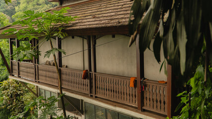 Stunning Ancient temple at the Monk's trail in Chiang Mai, Thailand 