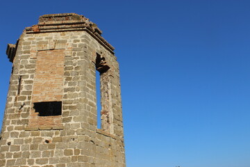 Old dilapidated water tower