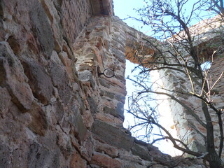 Old dilapidated water tower