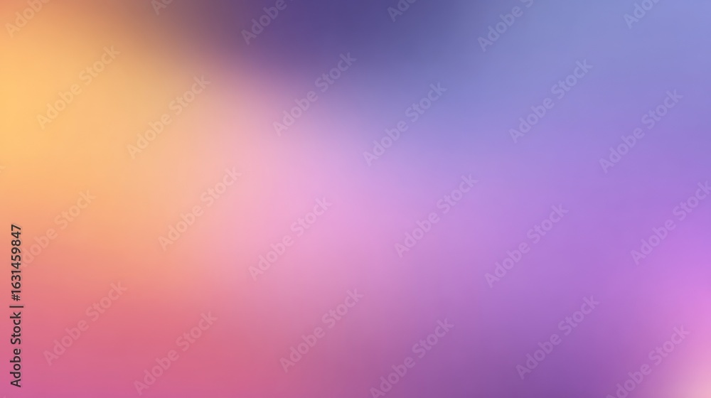 Poster abstract pastel gradient background with a soft, blurred transition between warm and cool tones, cre