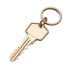 Home key chain isolated on white background