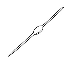 Hand drawn doodle medical laboratory icons set. Vector illustration 