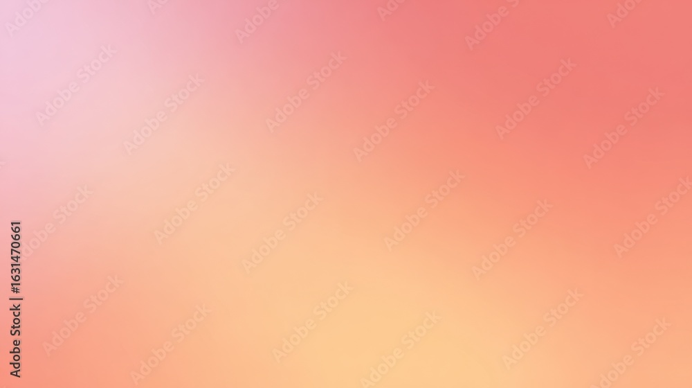 Poster a subtly shifting gradient of pastel peach and cream colors, smoothly transitioning from light to da