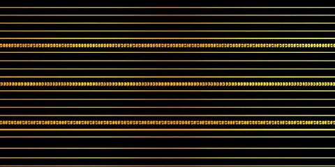 Obraz premium Golden geometric seamless patterns with horizontal lines on black background, geometric, modern