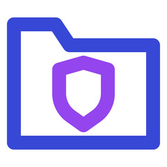 security twotone icon set