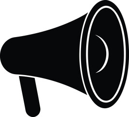 black silhouette a piezo buzzer on white backgroun.eps