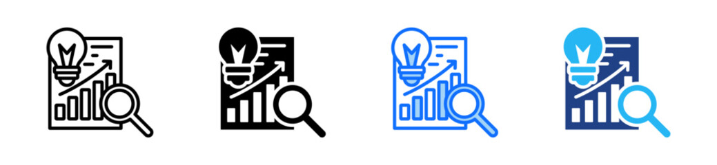 Insight Icon Set Multiple Style Collection