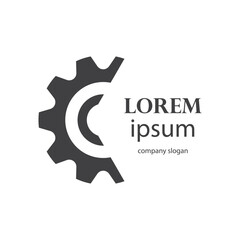 engine repair logo design