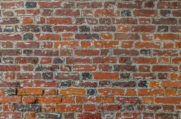 old red brick wall