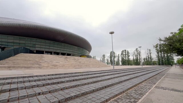Portugal&rsquo;s largest indoor venue called Mea Arena newly developed area called Parque Das Nacoes in Lisbon.