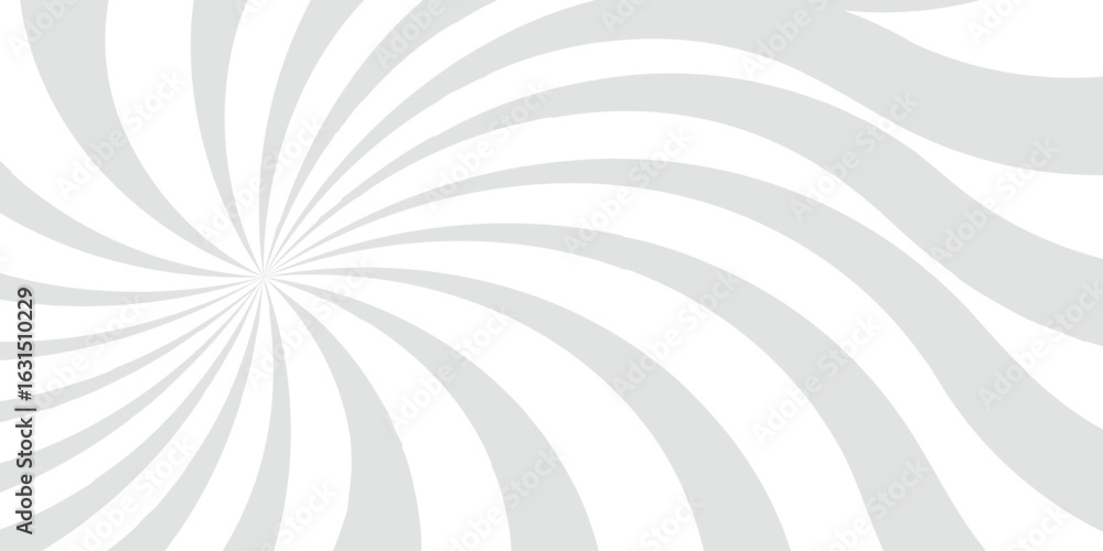 Poster abstract bold radial burst design with teal and white triangular rays. starburst or explosion-like o